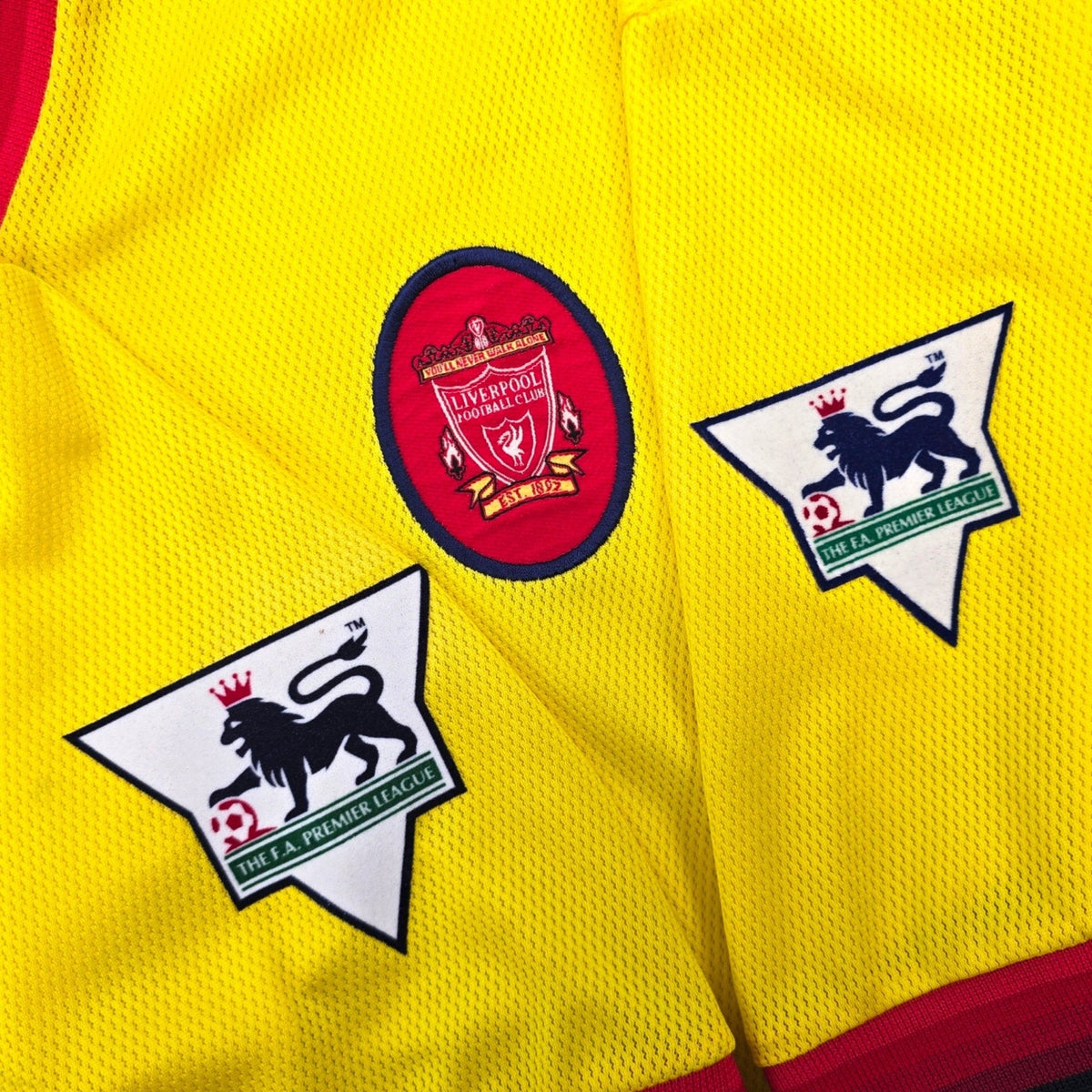 1997/99 Liverpool Away Football Shirt (2XL) Reebok #15 Berger