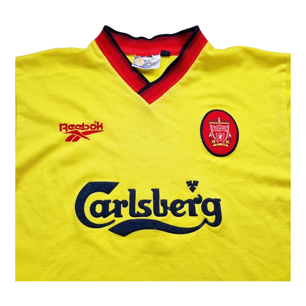 1997/99 Liverpool Away Football Shirt (S) Reebok