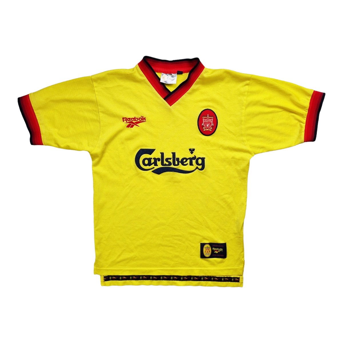 1997/99 Liverpool Away Football Shirt (S) Reebok
