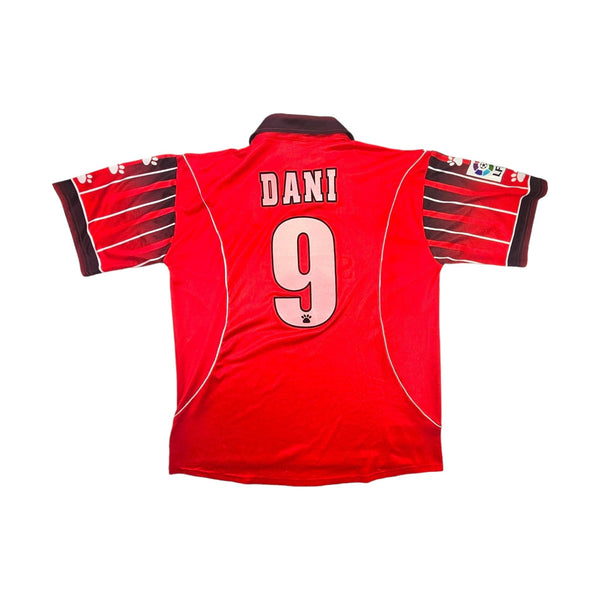 1997/99 Real Mallorca Home Football Shirt (L) Kelme #9 Dani