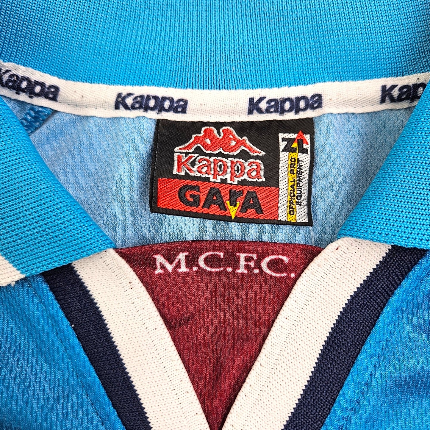 1997/99 Manchester City Home Football Shirt (XL) Kappa