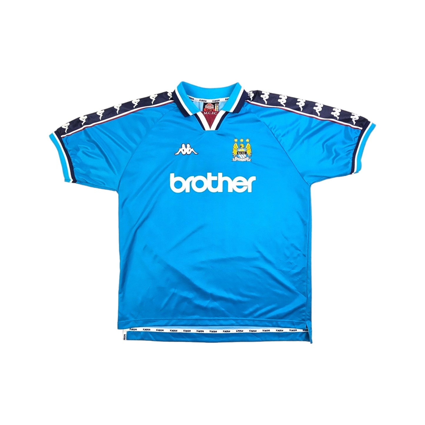1997/99 Manchester City Home Football Shirt (XL) Kappa