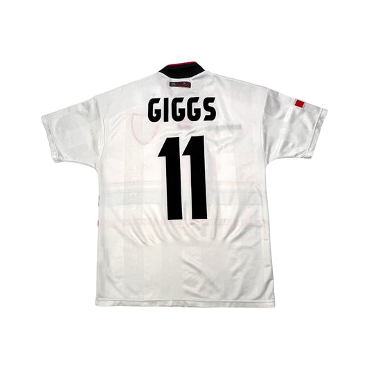 1997/99 Manchester United Away Football Shirt (L) Umbro # 11 Giggs