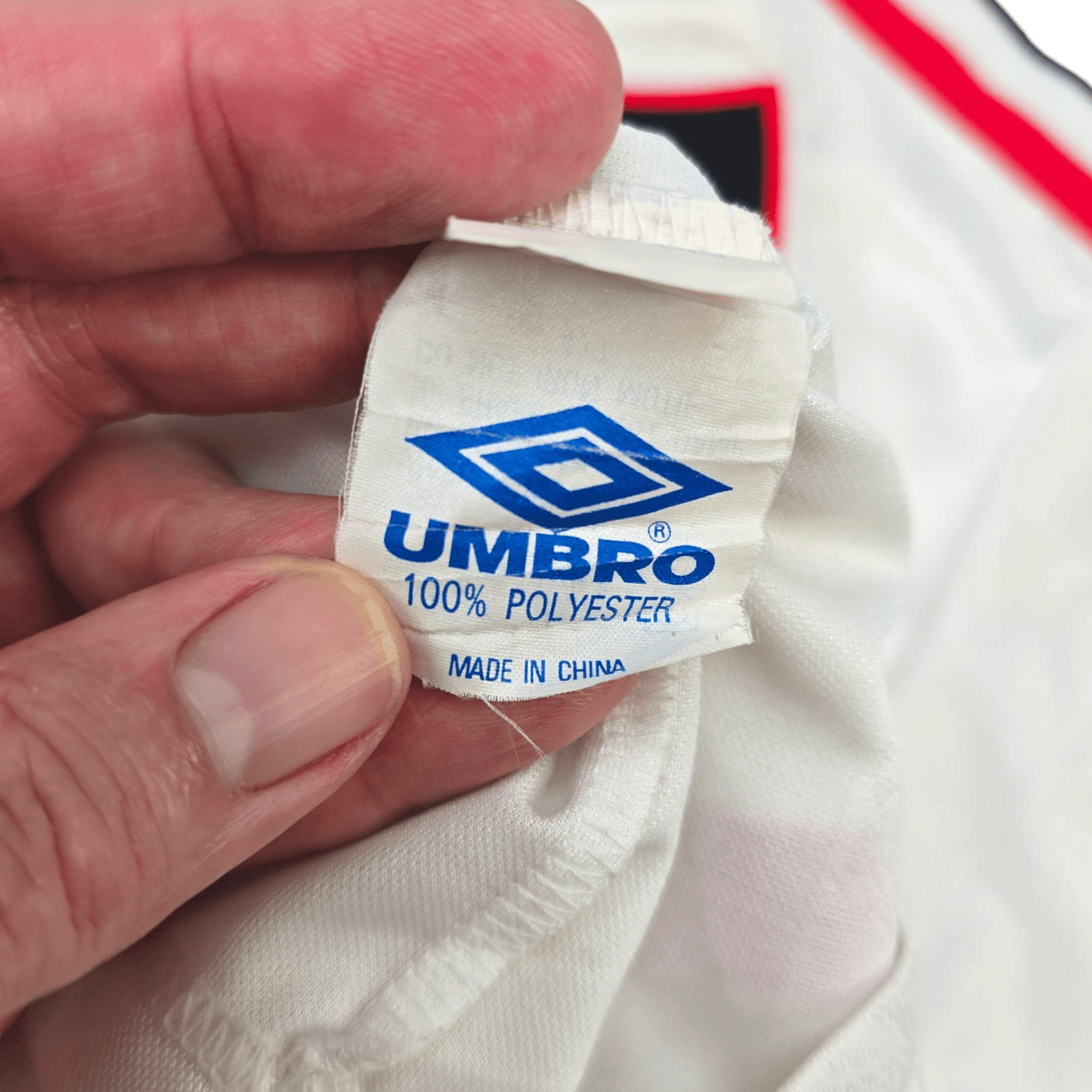 1997/99 Manchester United Away Football Shirt (L) Umbro