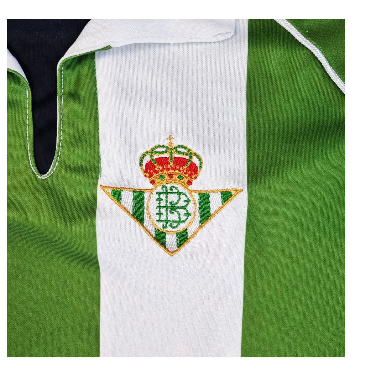 1997/99 Real Betis Home Football Shirt (M) Kappa #19 Denilson