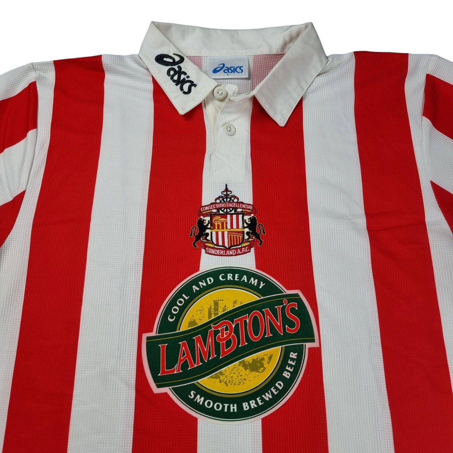 1997/99 Sunderland Home Football Shirt (L) Asics