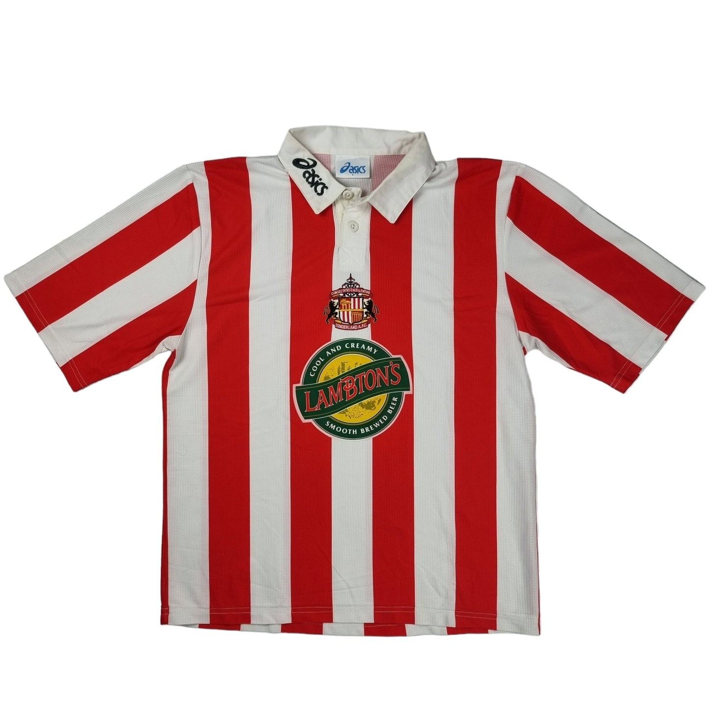 1997/99 Sunderland Home Football Shirt (L) Asics