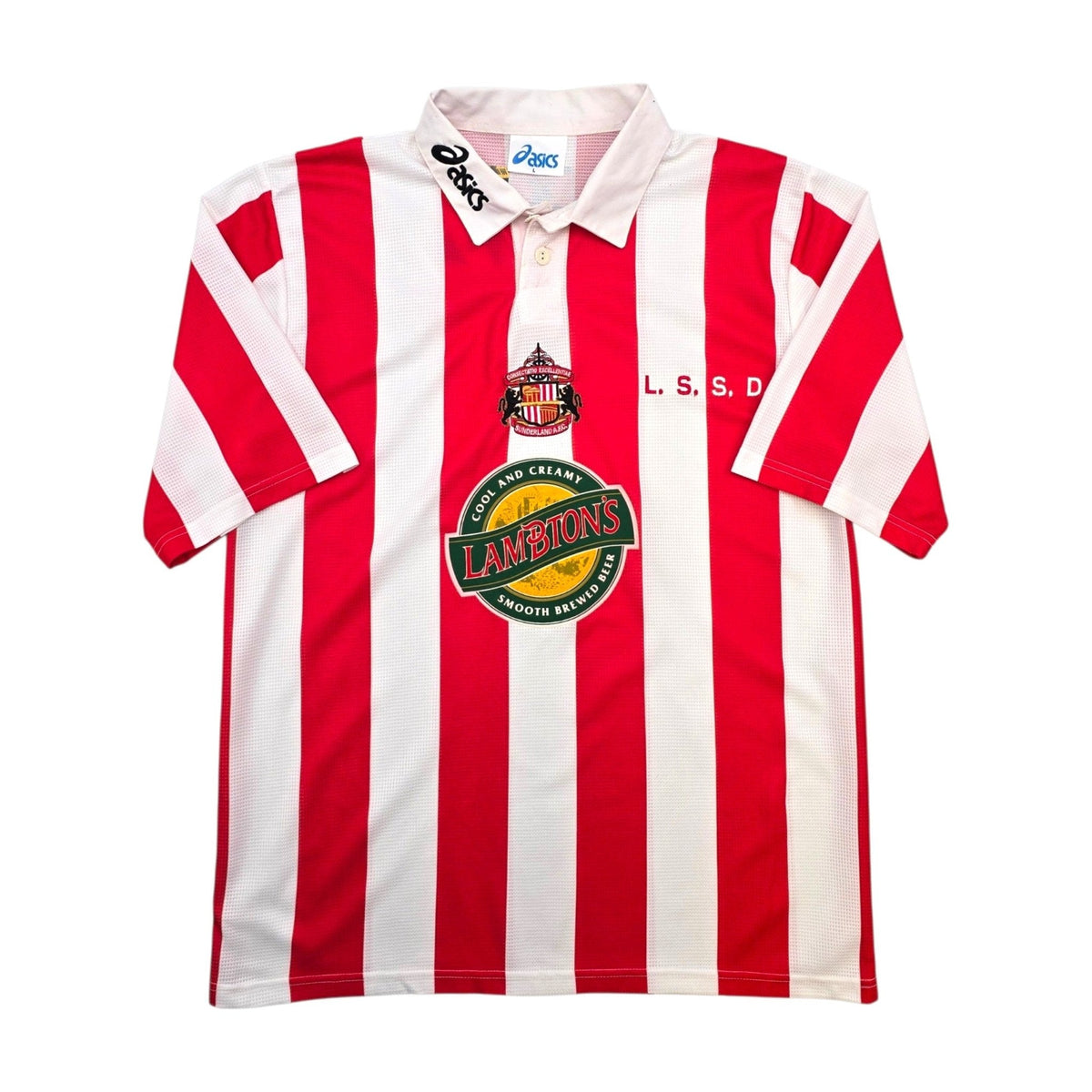 1997/99 Sunderland Home Football Shirt (L) Asics