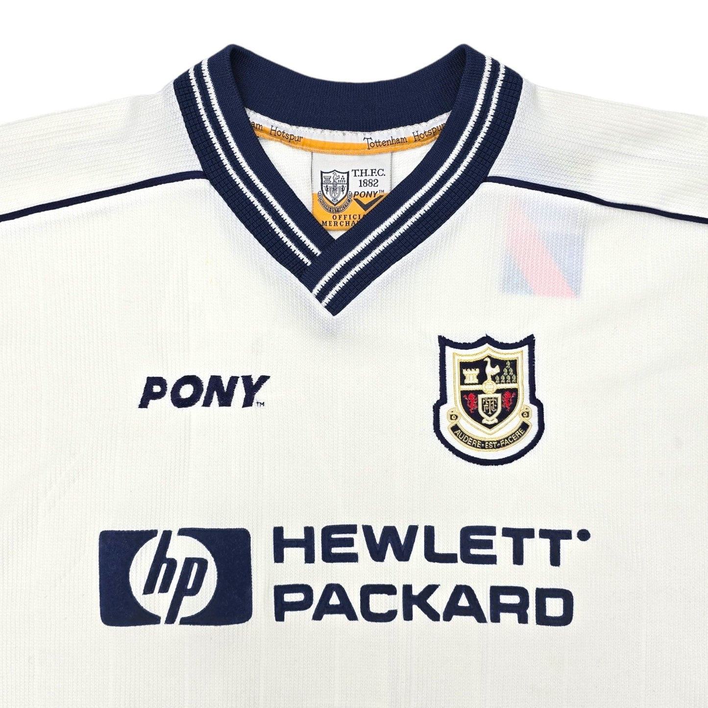 1997/99 Tottenham Hotspur Home Football Shirt (2XL) PONY #14 Ginola