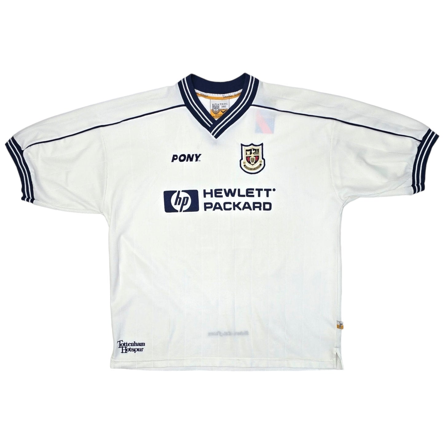 1997/99 Tottenham Hotspur Home Football Shirt (2XL) PONY #14 Ginola