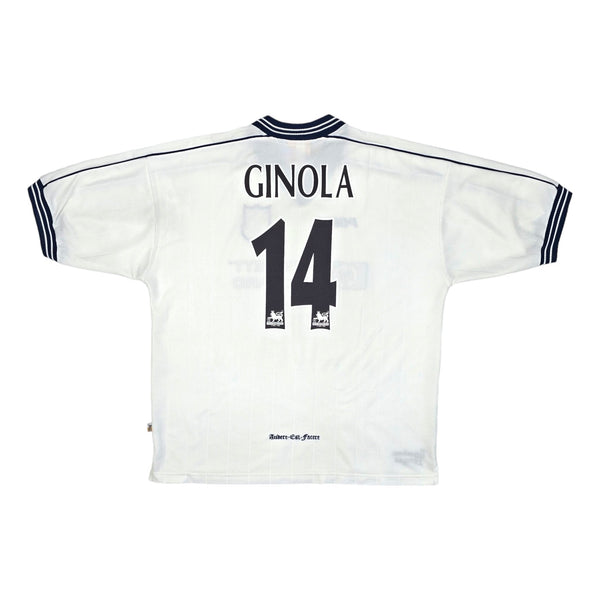1997/99 Tottenham Hotspur Home Football Shirt (2XL) PONY #14 Ginola