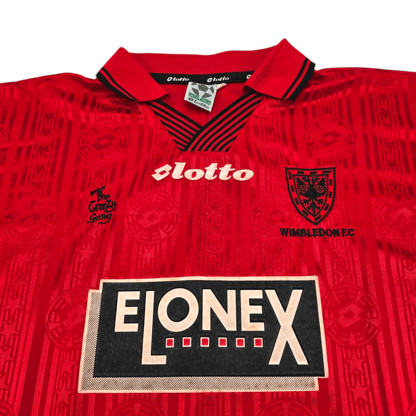 1997/99 Wimbledon Away Football Shirt (L) Lotto (Crazy Gang)
