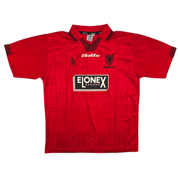 1997/99 Wimbledon Away Football Shirt (L) Lotto (Crazy Gang)