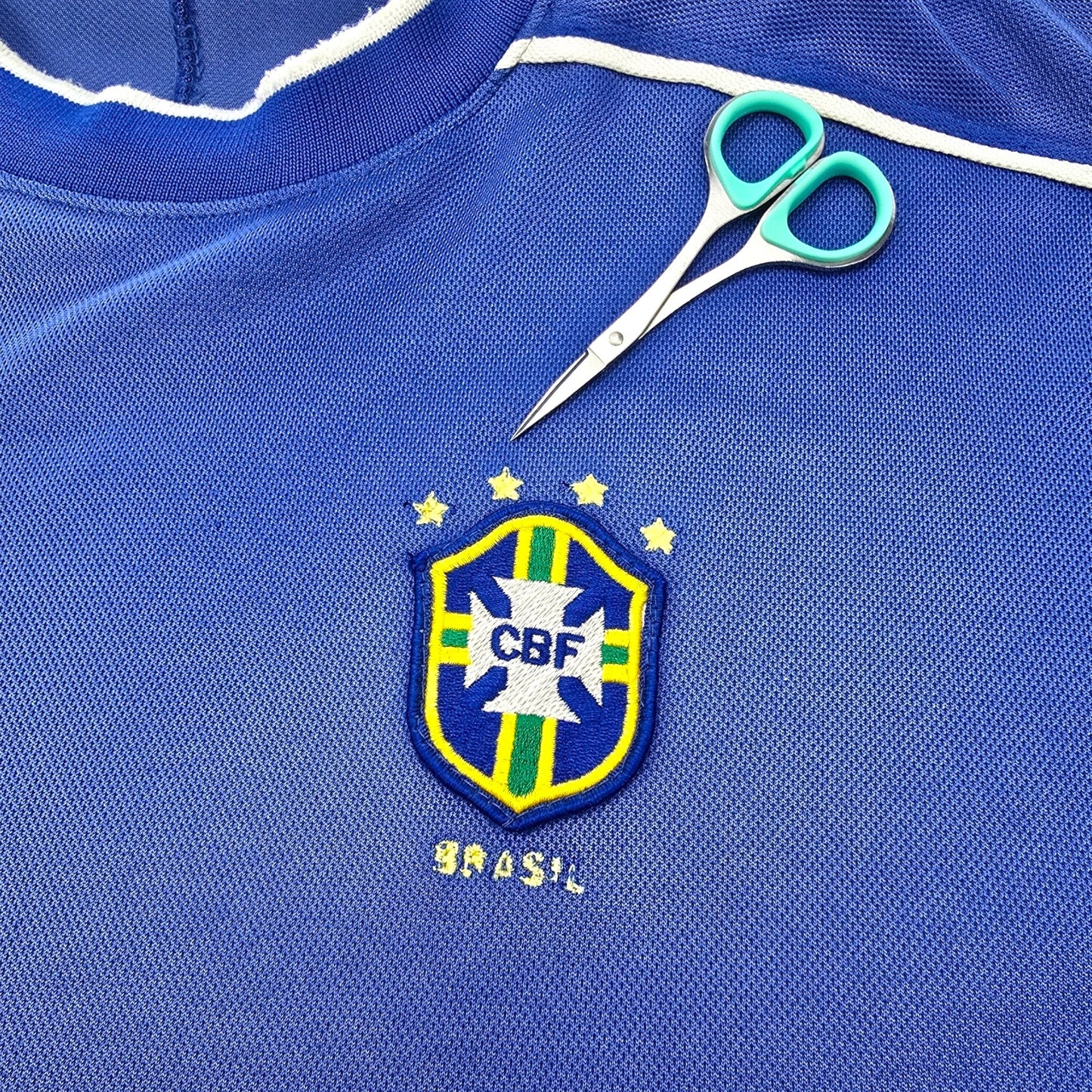 1998/00 Brazil Away Football Shirt (L) Nike