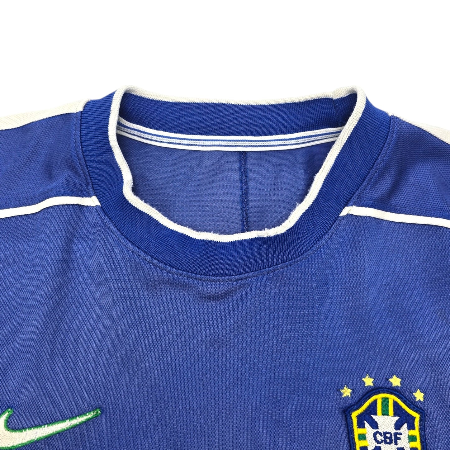 1998/00 Brazil Away Football Shirt (L) Nike