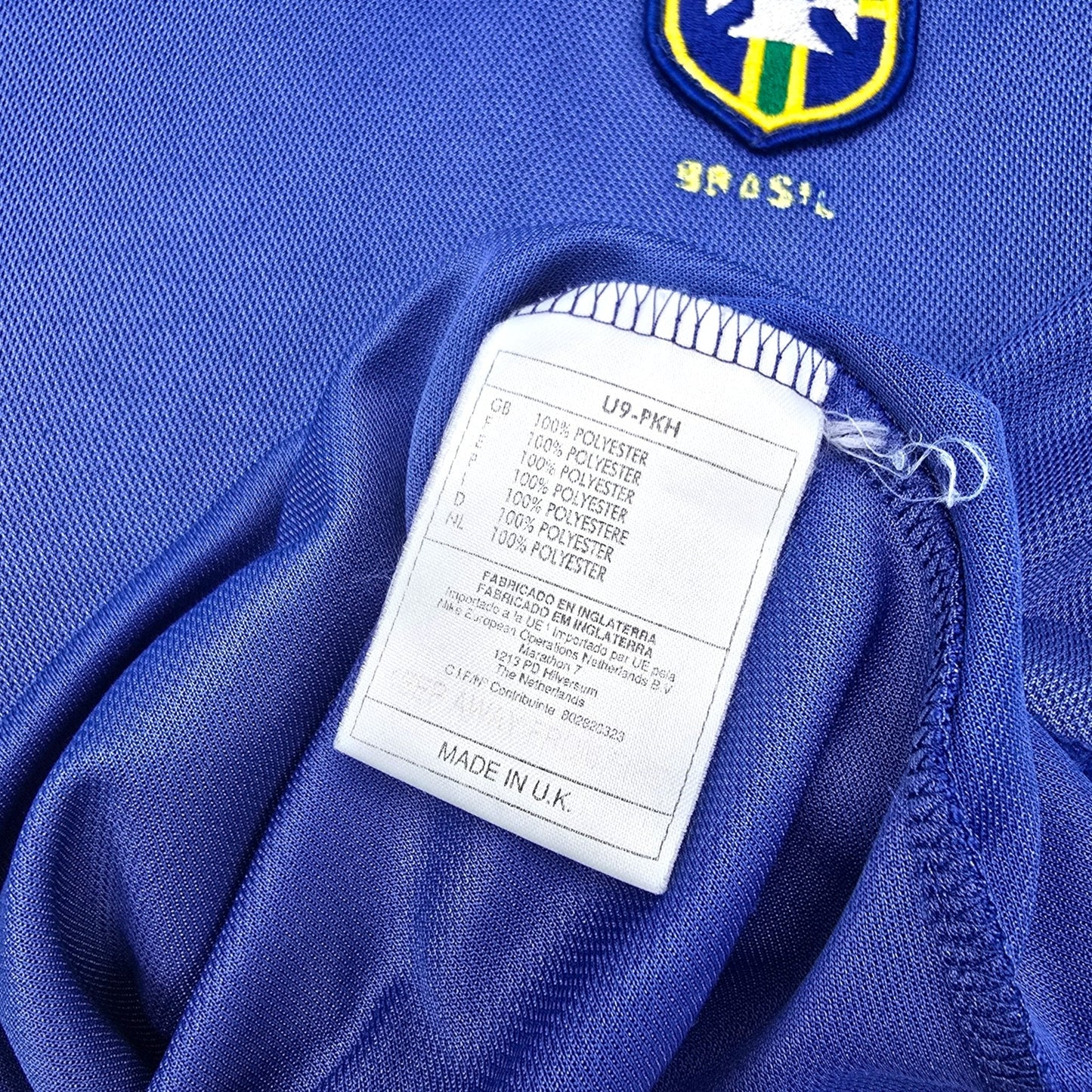 1998/00 Brazil Away Football Shirt (L) Nike