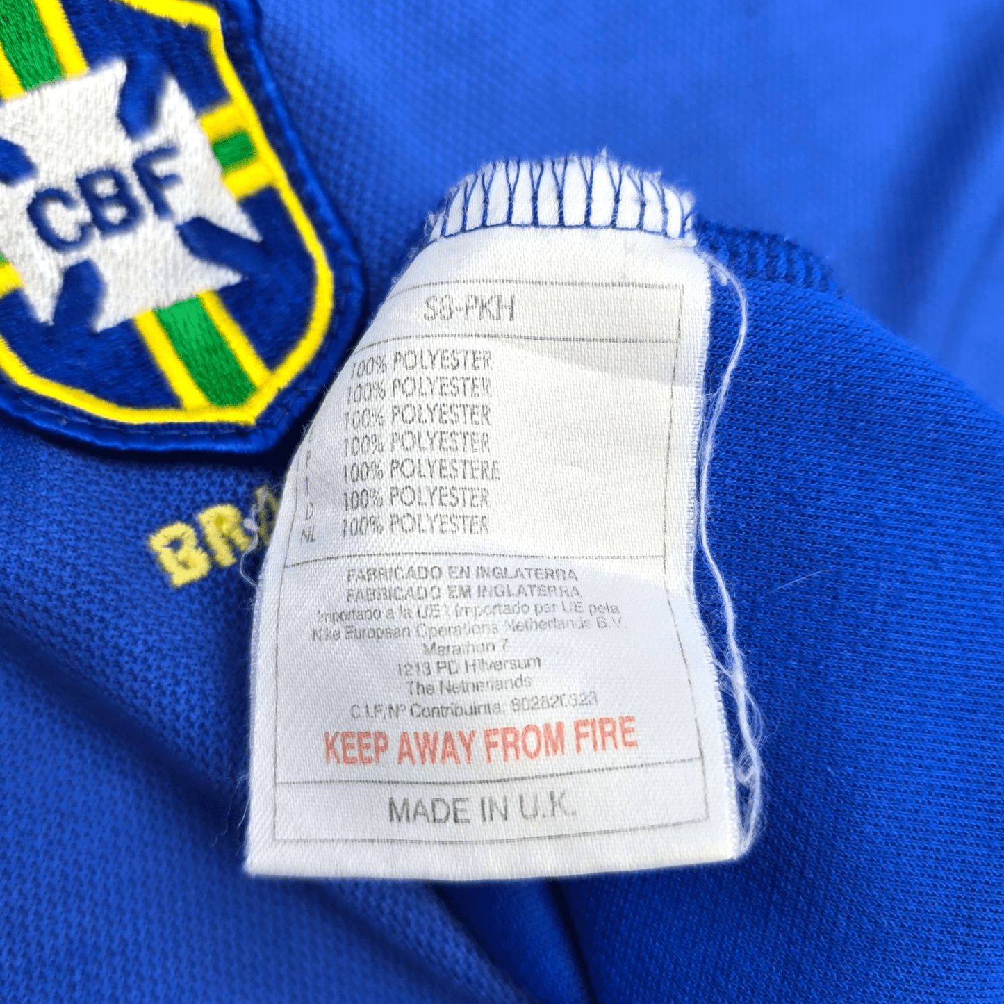 1998/00 Brazil Away Football Shirt (XL) Nike