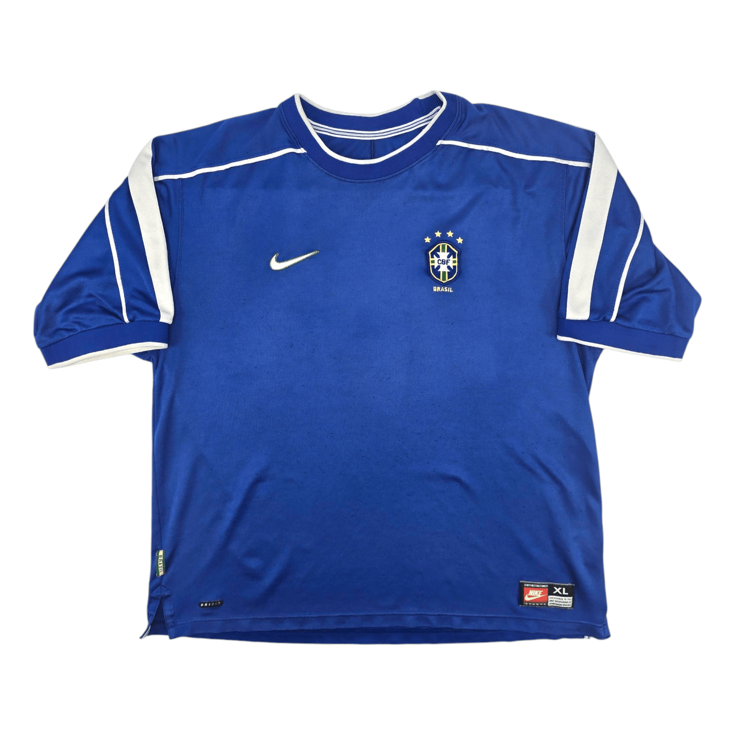 1998/00 Brazil Away Football Shirt (XL) Nike