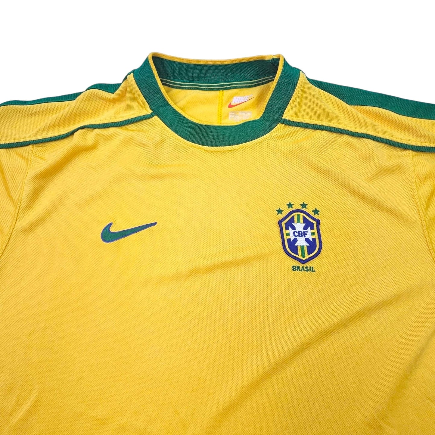 1998/00 Brazil Home Football Shirt (L) Nike