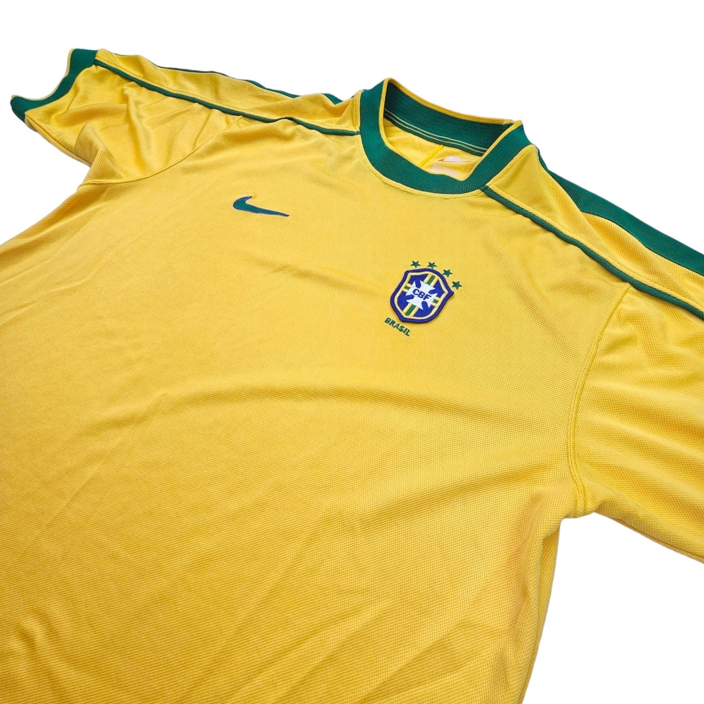 1998/00 Brazil Home Football Shirt (L) Nike