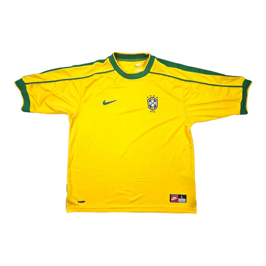 1998/00 Brazil Home Football Shirt (L) Nike