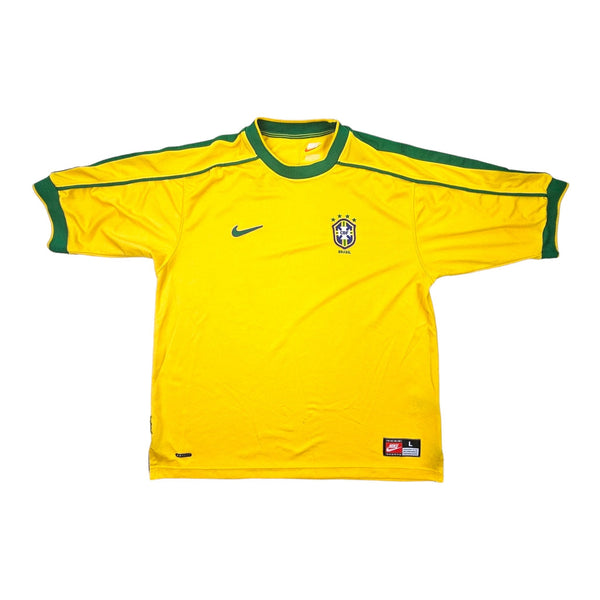 1998/00 Brazil Home Football Shirt (L) Nike