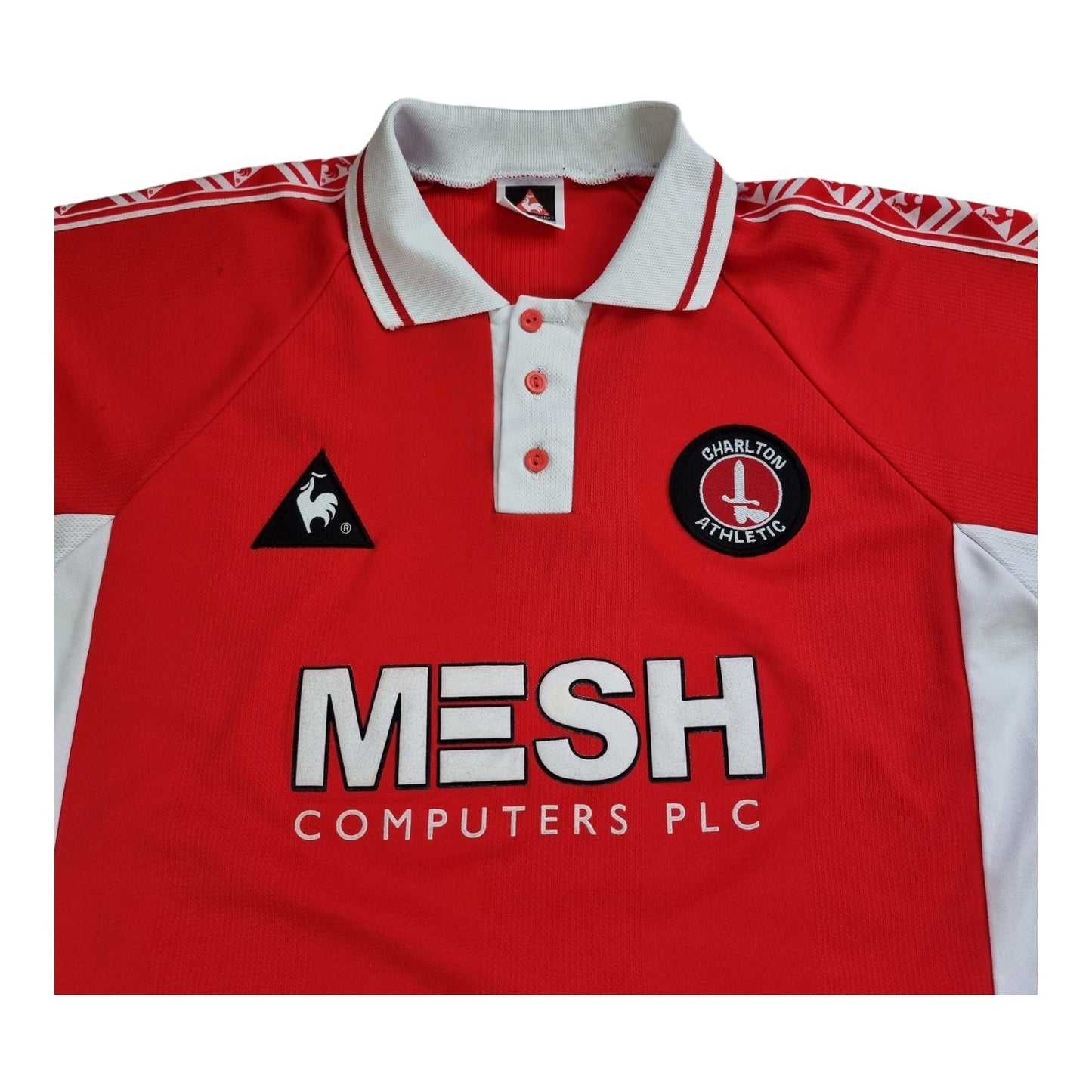 1998/00 Charlton Athletic Home Football Shirt (S) Le Coq Sportif