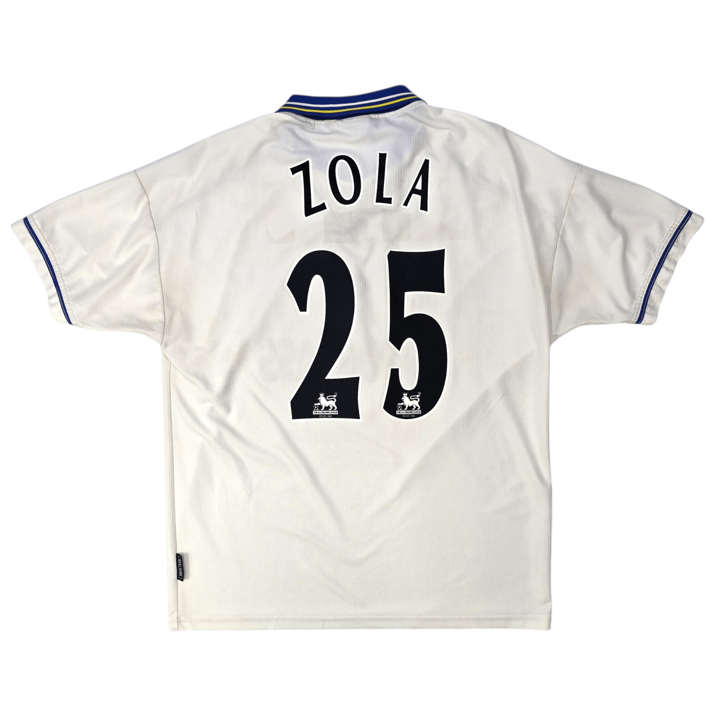 1998/00 Chelsea Away Football Shirt (L) Umbro #25 Zola
