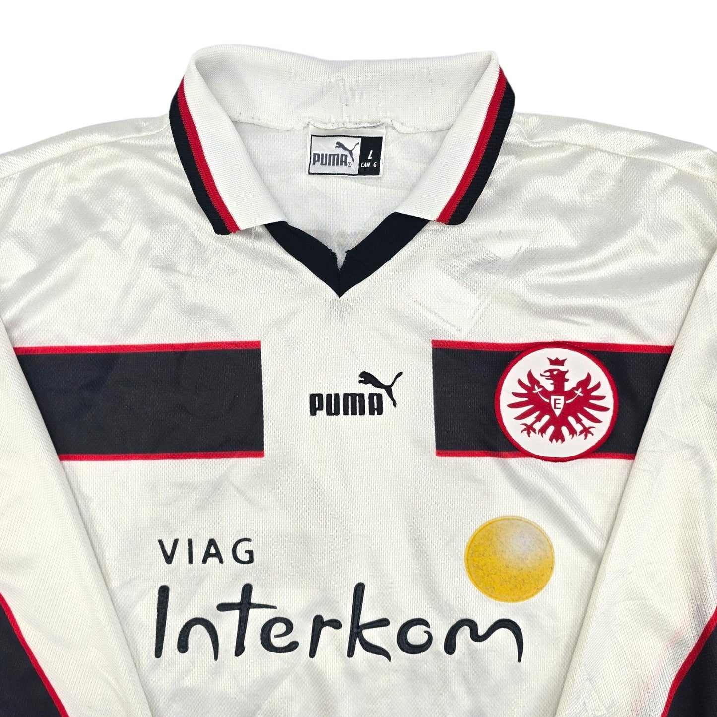 1998/00 Eintracht Frankfurt Away Football Shirt (L) Puma #14