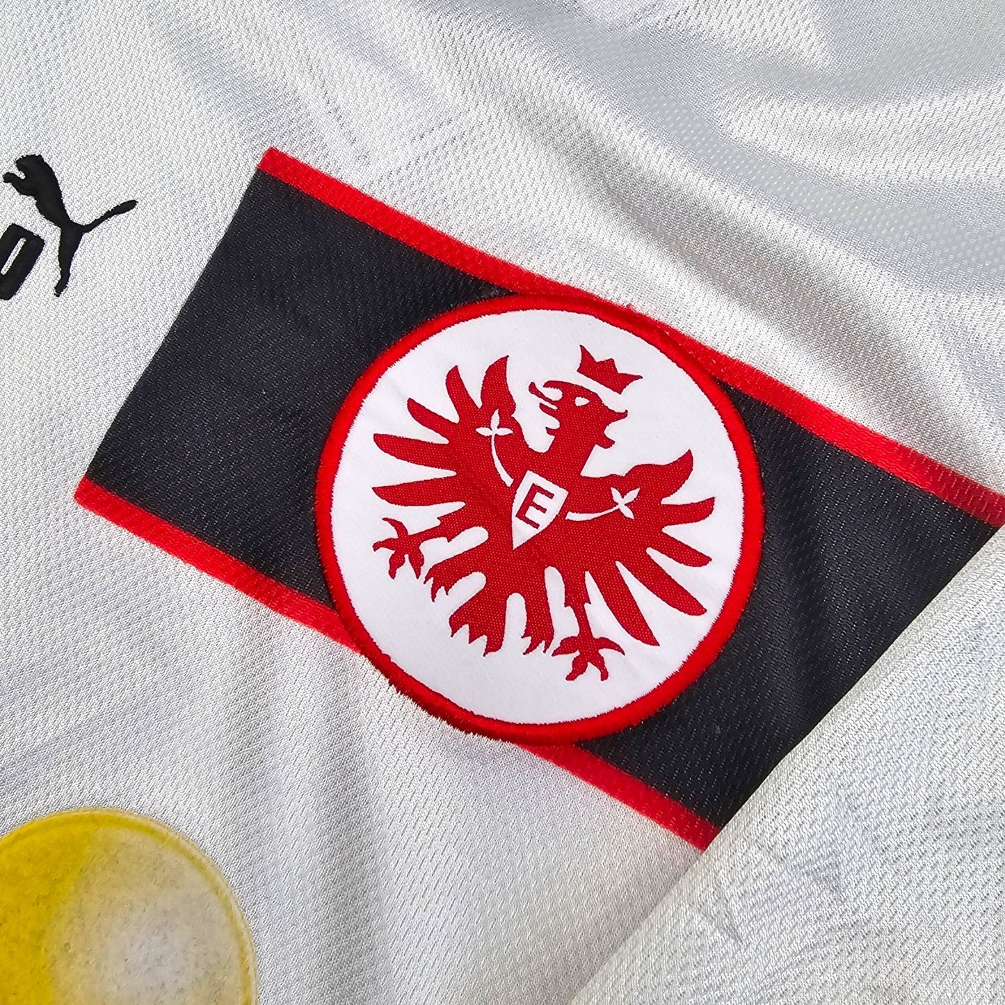 1998/00 Eintracht Frankfurt Away Football Shirt (L) Puma #14