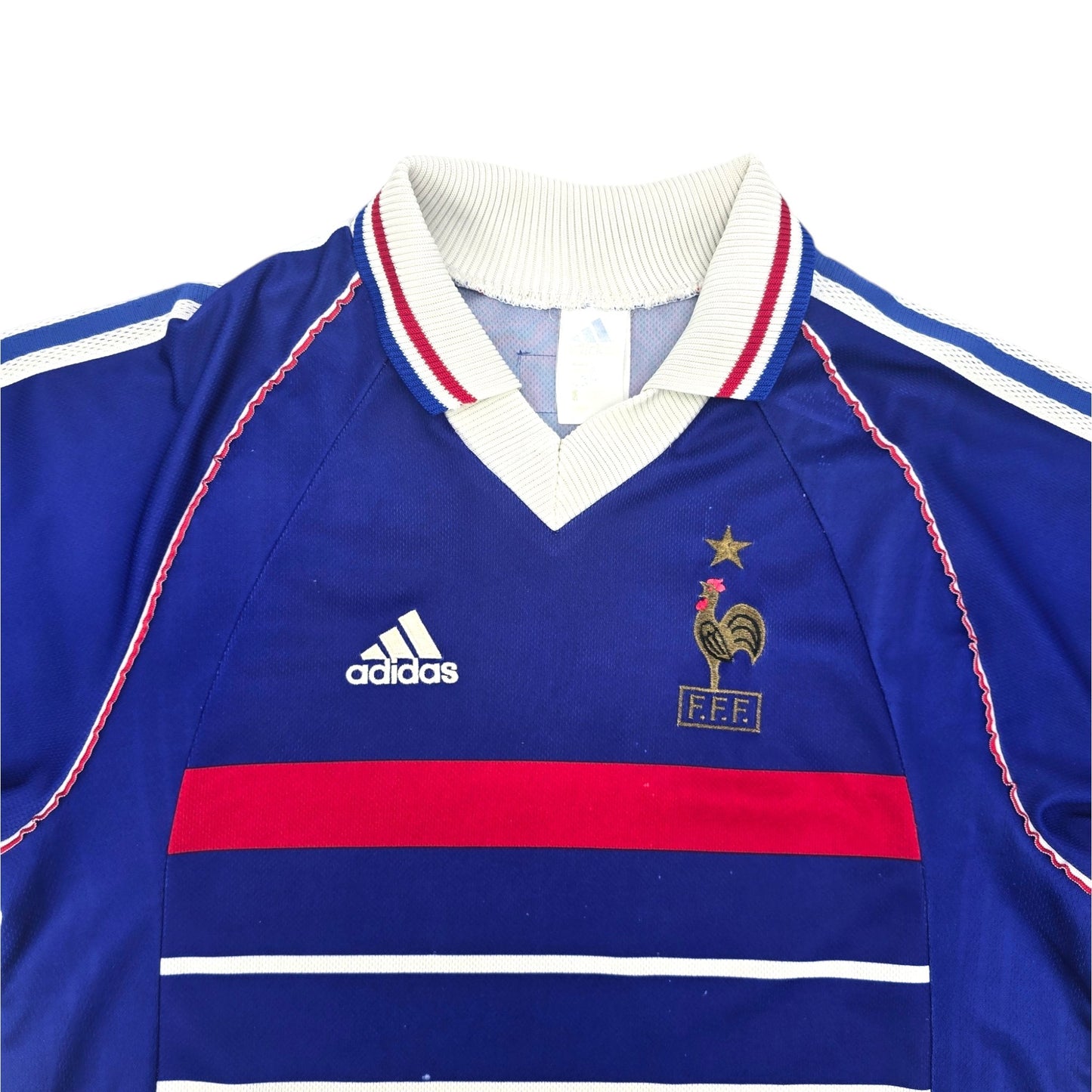 1998/00 France Home Football Shirt (S) Adidas