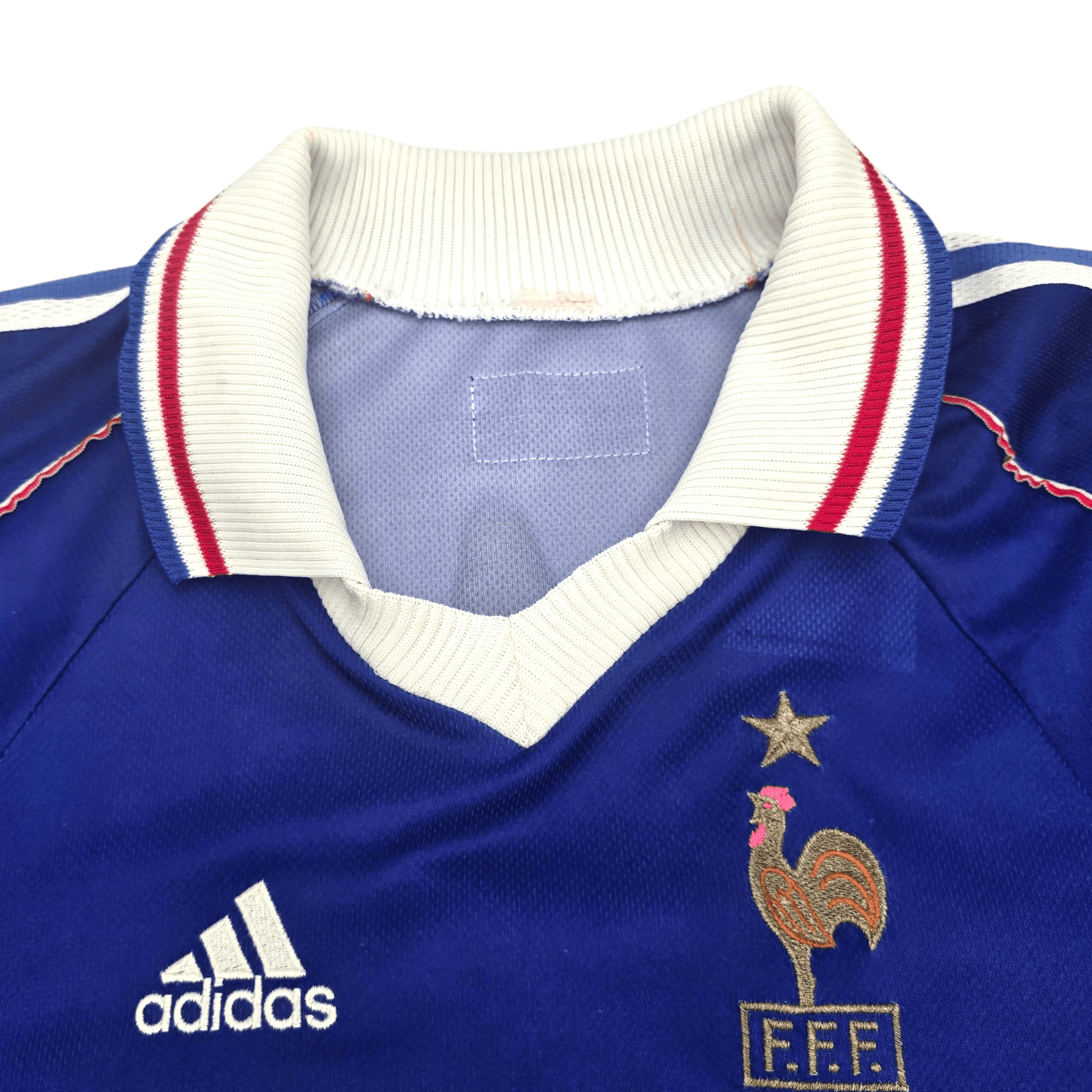 1998/00 France Home Football Shirt (XL) Adidas #10 Zidane