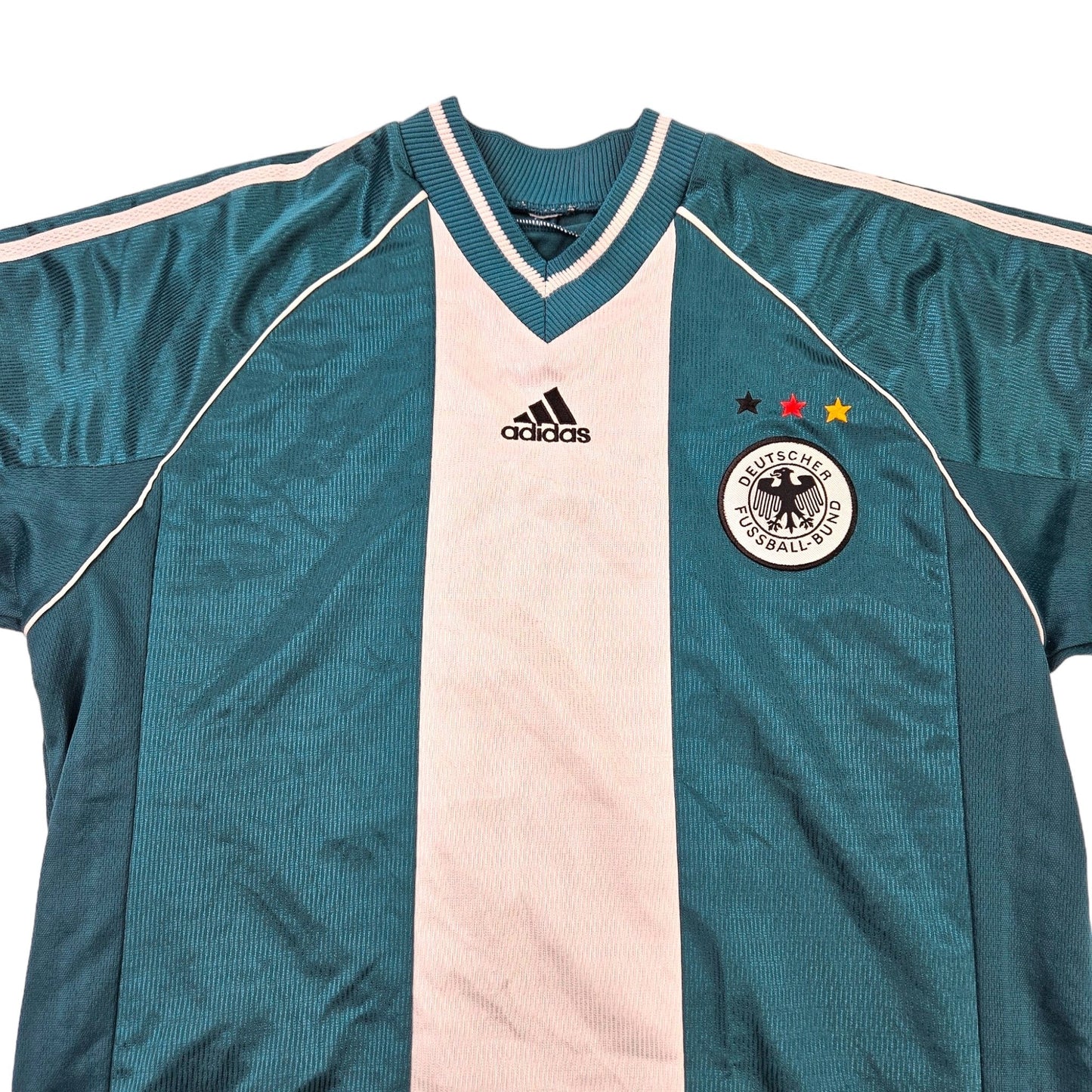 1998/00 Germany Away Football Shirt (L) Adidas
