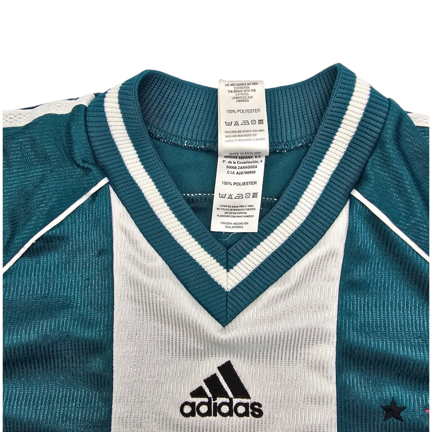 1998/00 Germany Away Football Shirt (M) Adidas