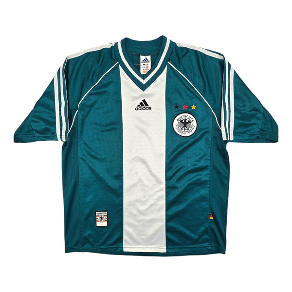 1998/00 Germany Away Football Shirt (M) Adidas