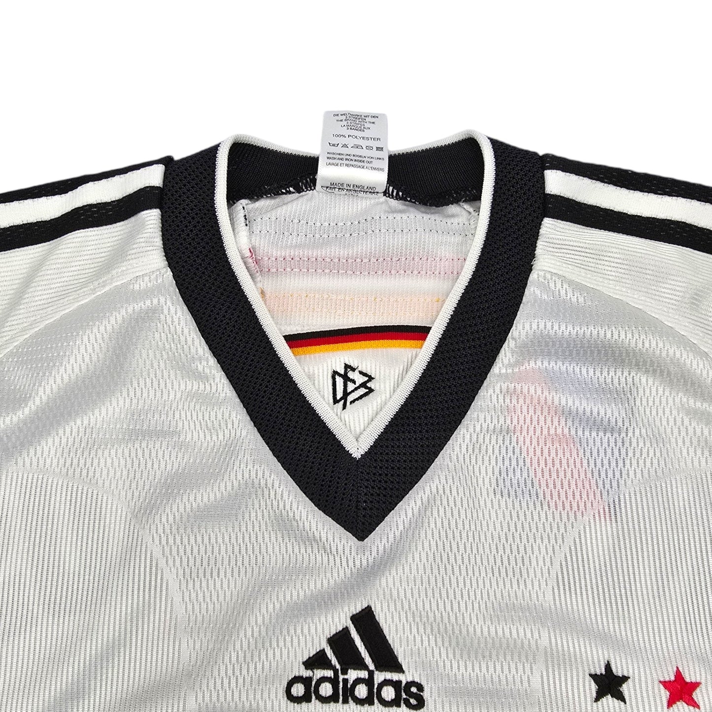 1998/00 Germany Home Football Shirt (L) Adidas #8 Matthaus