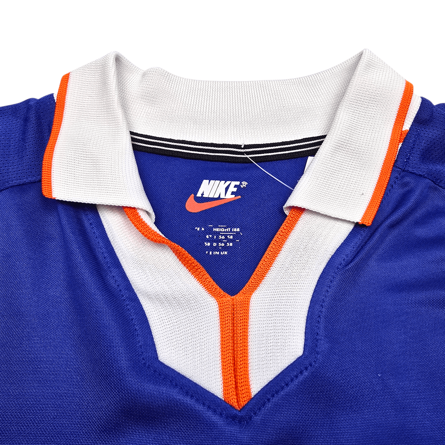 1998/00 Holland Away Football Shirt (XL) Nike #8 Bergkamp