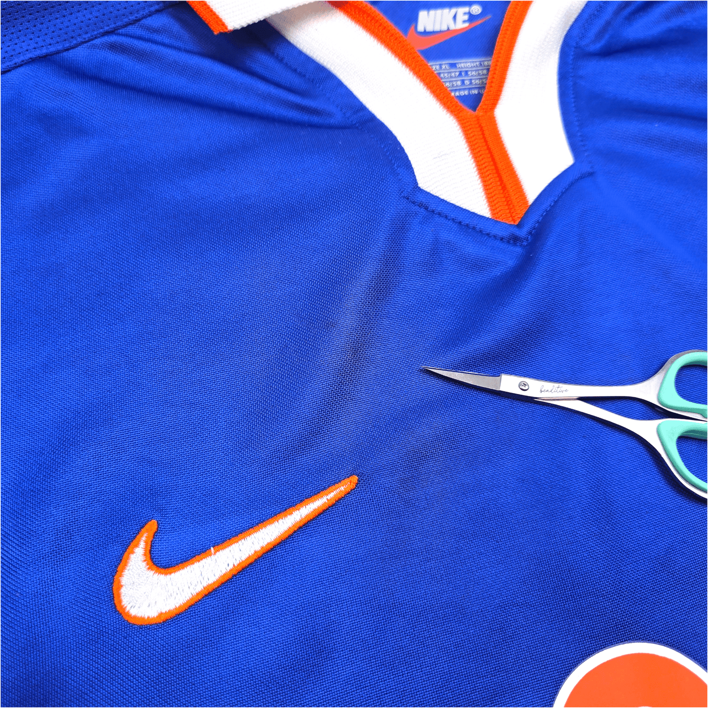 1998/00 Holland Away Football Shirt (XL) Nike #8 Bergkamp