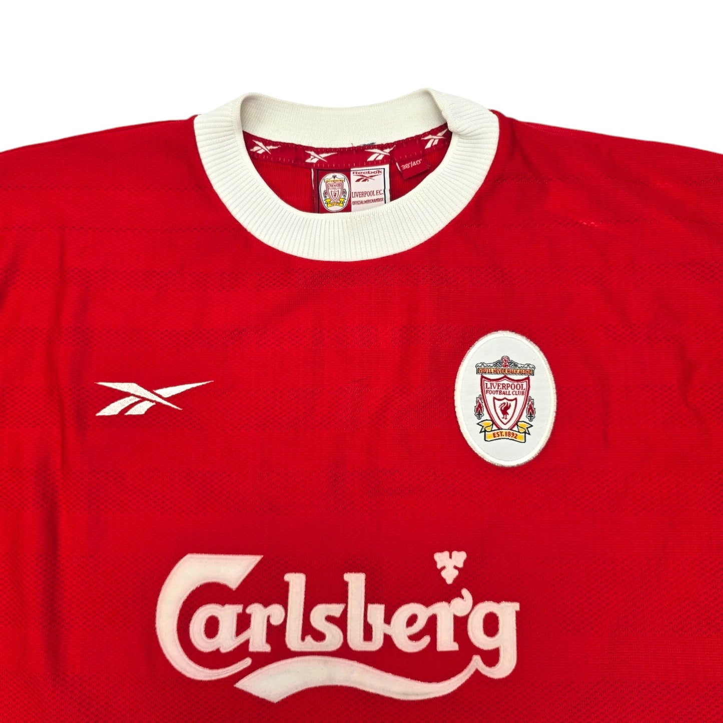 1998/00 Liverpool Home Football Shirt (M) Reebok #10 Owen