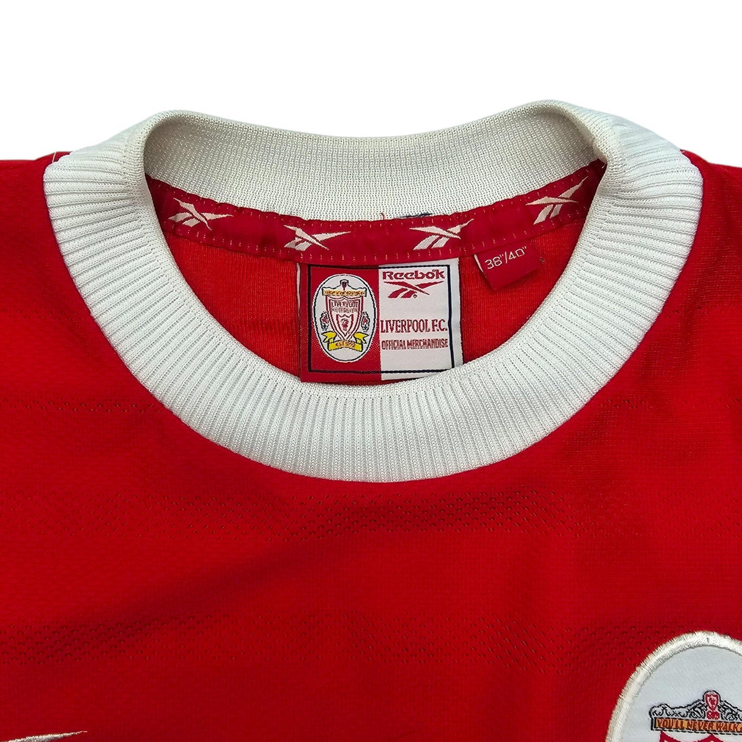 1998/00 Liverpool Home Football Shirt (M) Reebok #10 Owen