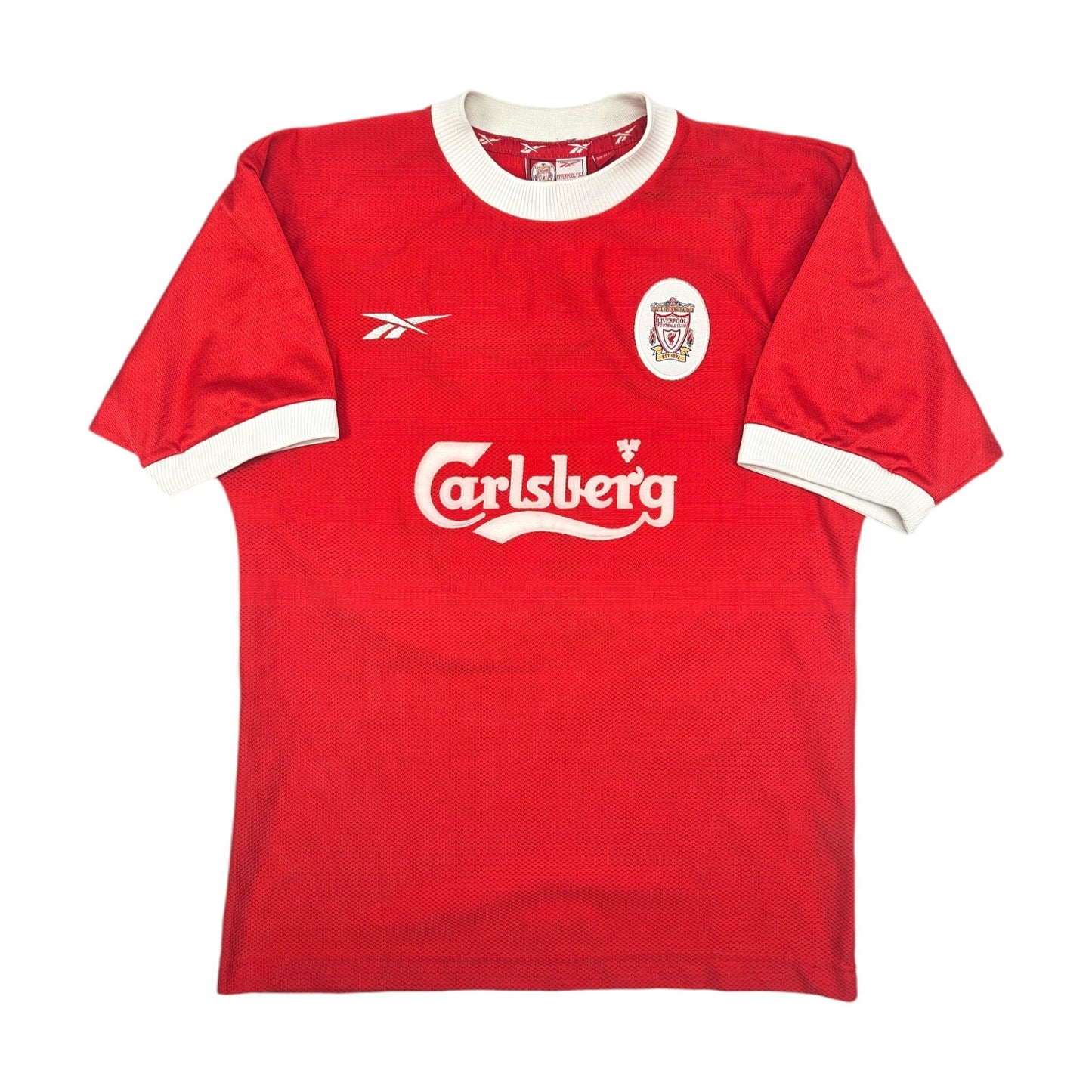 1998/00 Liverpool Home Football Shirt (M) Reebok #10 Owen