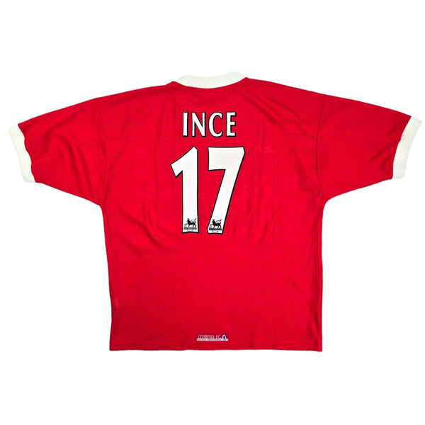 1998/00 Liverpool Home Football Shirt (XL) Reebok #17 Ince