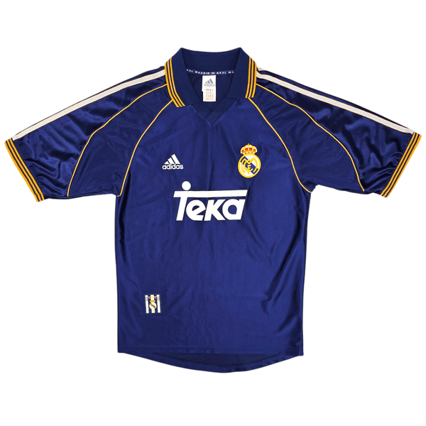 1998/00 Real Madrid Third Football Shirt (S) Adidas