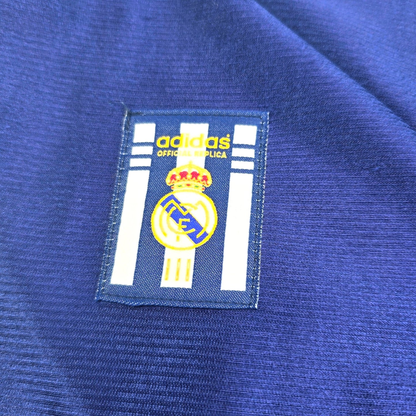 1998/00 Real Madrid Third Football Shirt (XL) Adidas #15 Morientes