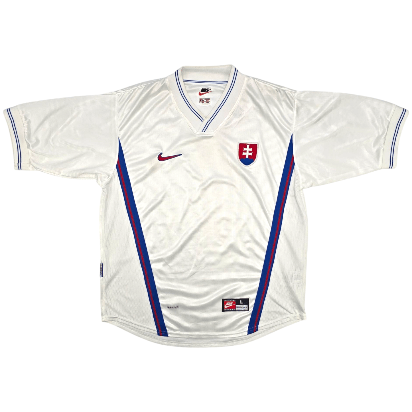 1998/00 Slovakia Home Football Shirt (L) Nike