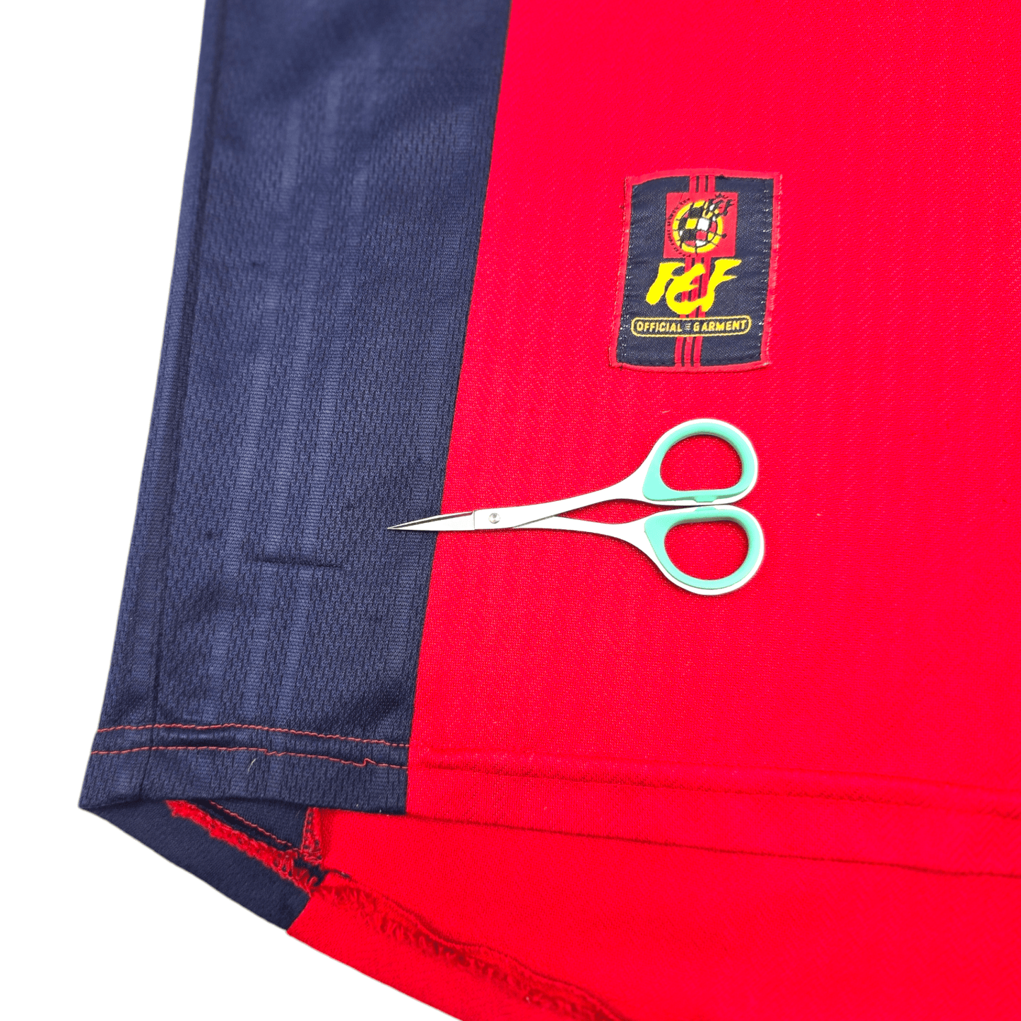 1998/00 Spain Home Football Shirt (M) Adidas