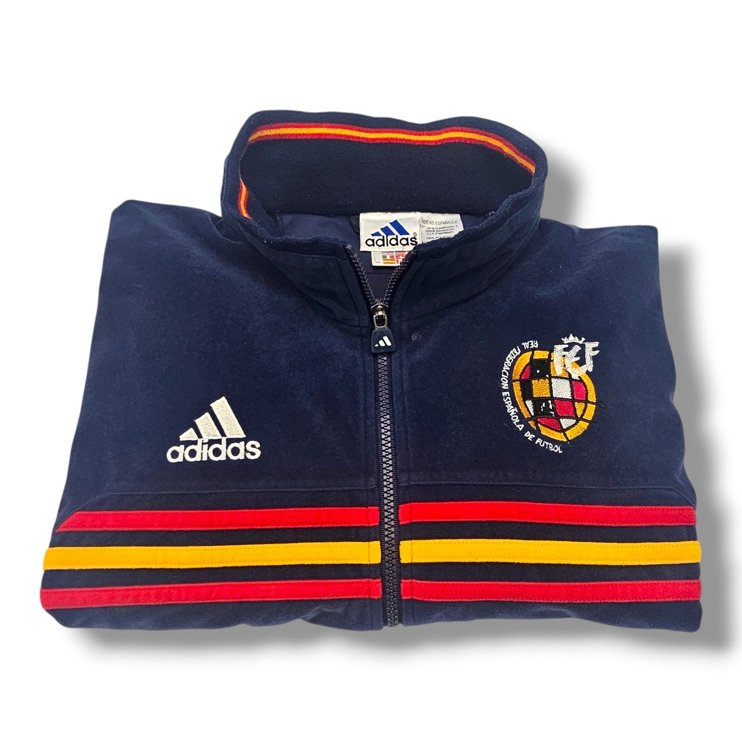 1998/00 Spain Jacket (L) Adidas (Fleece)