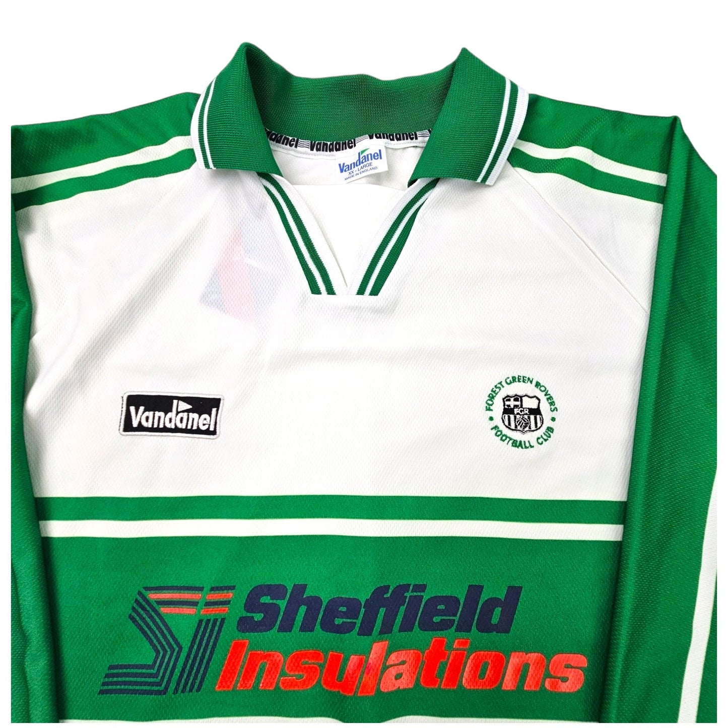 1998/01 Forest Green Rovers Away Football Shirt (2XL) Vandanel
