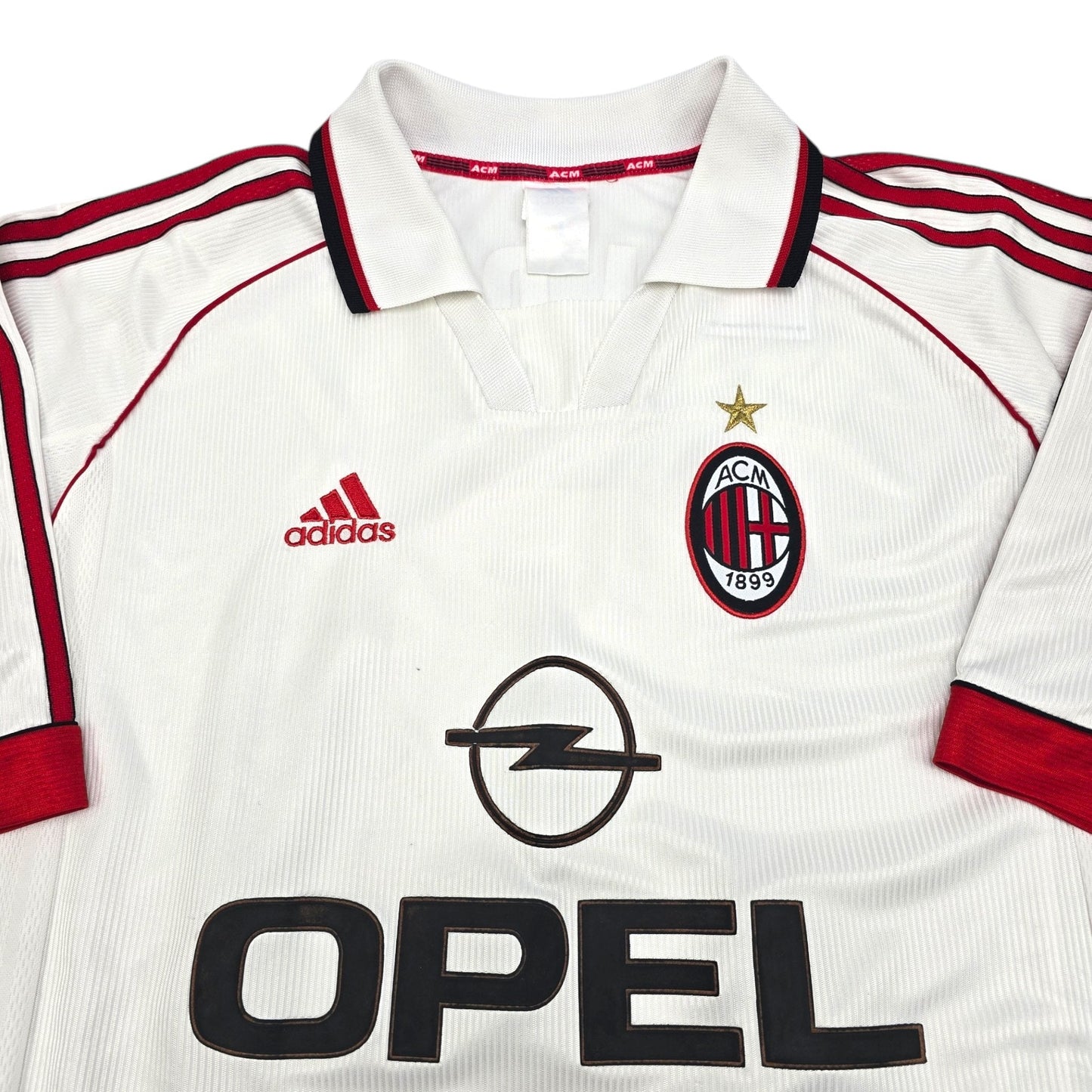 1998/99 AC Milan Away Football Shirt (XL) Adidas #3 Maldini