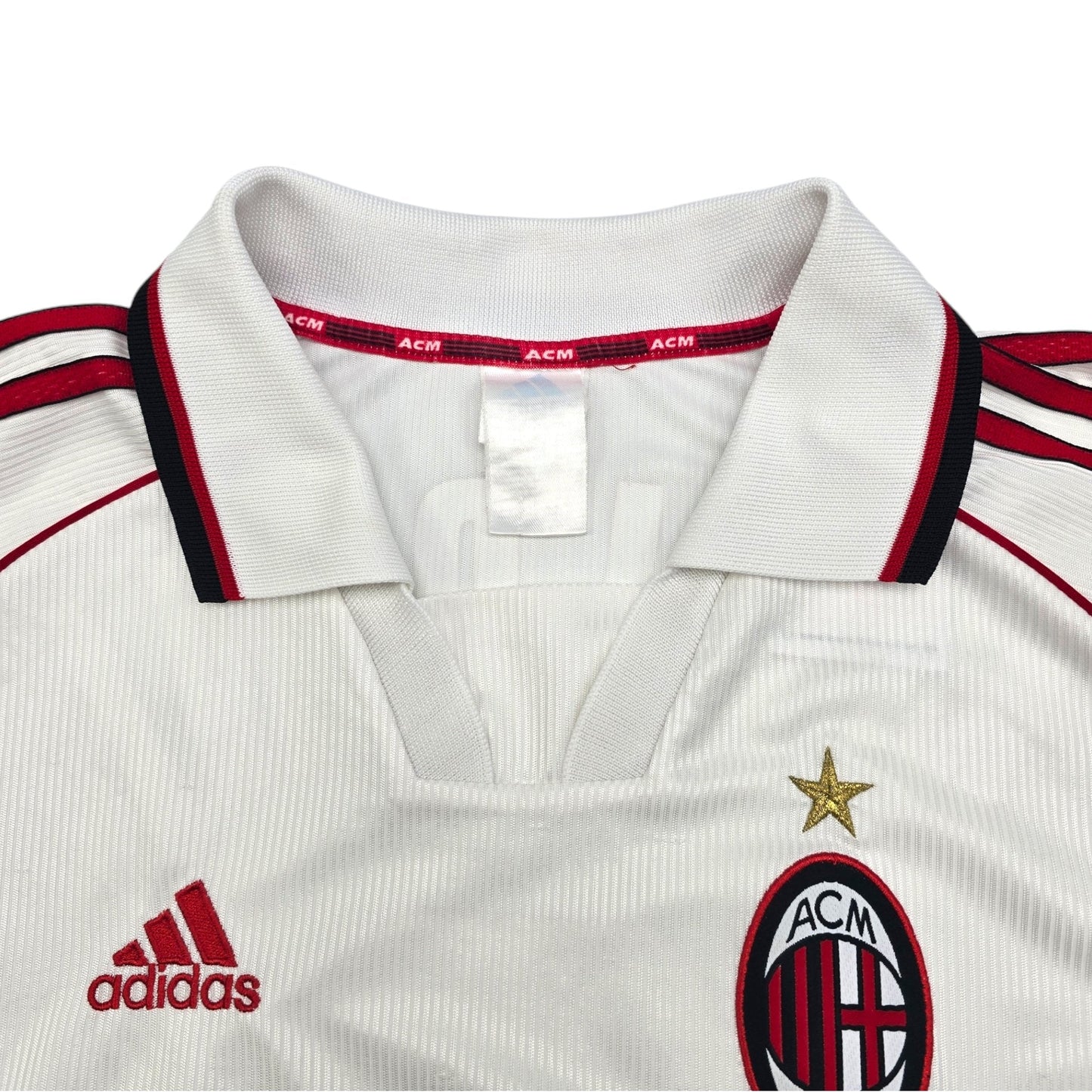 1998/99 AC Milan Away Football Shirt (XL) Adidas #3 Maldini
